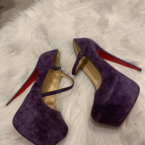 Christian Louboutin daffodil platform heels - Picture 4 of 5